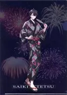 Saeki イッテツ A4 plastic trasparent file folder "Virtual YouTuber Nijisanji Nijisanji Fireworks Display 2024"