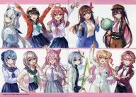 Set original clear file "Virtual YouTuber Hololive Achievement Assessment 5 Subjects in Junior High School" animate Purchase benefits