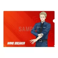 Uma 柊登 (police ver) plastic trasparent file folder "WIND BREAKER"