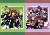 Jupiter/Cafe Parade A4 plastic trasparent file folder "CD THE IDOLM@STER SideM NEW STAGE EPISODE : 03 Jupiter/EPISODE : 04 Cafe Parade" Animate linked Purchase benefits