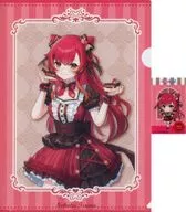 猫汰つな A4クリアファイル+クリアしおりセット 「バーチャルYouTuber ぶいすぽっ!×GiGO キャンペーン ～sweets decoration～」 クレーンゲームプレイ特典 第3弾