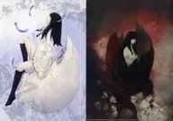 主视觉图(黑/白)A4透明文件夹2张SET官方邮购购入特典