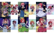 6-Type Set plastic trasparent file folder 2-Pack Set "Hiko KUJI The Quintessential Quintuplets ~ Watashi to Hanabi Miryo? ~" D Prize