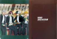 Coleção A4 Double Pocket Clear File "WIND BREAKER exposição"