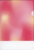 SEVENTEEN (Pink) A5 mini plastic trasparent file folder "SEVENTEEN CAFE 2020" pre-reservation privilege