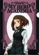 Ochaco Uraraka A4 plastic trasparent file folder Grinish Costume Ver. "MY HERO ACADEMIA"