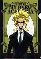 Almite A4 plastic trasparent file folder Grinish Costume Ver. "MY HERO ACADEMIA"