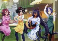 Key Visual GOCHI WEEK Official A4 clear file "Umamusume Pretty Derby"