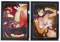 ユリ＆ルプスレギナ A4クリアファイルセット Illustration：so-bin 「劇場版 オーバーロード 聖王国編」 劇場グッズ