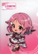 リズベット 「ソードアート・オンライン×ダイソー・Seria・キャンドゥ  ミニクリアファイル」