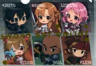 集合 「ソードアート・オンライン×ダイソー・Seria・キャンドゥ  ミニクリアファイル」
