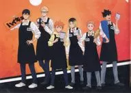 Set A4 Clear File "Blu-ray & DVD Theater Edition Haikyu!!! Battle of Dumpling" TOWER RECORDS Purchase benefits