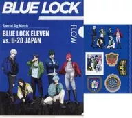 Assembly A4 plastic trasparent file folder & Sticker Set "Ichiban KUJI Blue Rock Existence Proof" H Prize