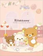 B Pattern Cool House Theme Clear Holder (10 Pockets) "Rilakkuma"