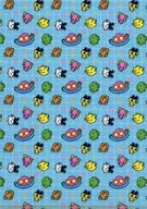 Allover Pattern (Light Blue) A4 Clear File A "Iwa28 Shu-nen! Tamagotchi Ba-sude!"