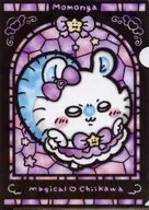 Flying squirrel A4 Stained glass Style plastic trasparent file folder "CHIIKAWA A LITTLE CUTE LITTLE GUY, INDEED, CHIIKAWA"