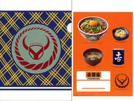 Yoshinoya Rice Bowl (Symbol Mark) A4 plastic trasparent file folder & Sticker Set "Ichiban KUJI Yoshinoya" G Prize