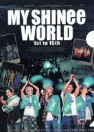 SHINee A6 plastic trasparent file folder "Blu-ray Film 『 MY SHINEe WORLD 』" enclosed special bonus