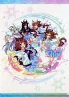 Set (Twinkle Circle! Ver.) Official A4 plastic trasparent file folder "Uma Musume Pretty Derby Twinkle Circle!"