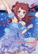 花海 咲季 A4 plastic trasparent file folder "Sunshine Aquarium x Gakuen idol Master"