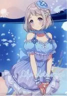 Katsuragi Relia A4 Clear File "Sunshine Aquarium x Gakuen Idlemaster"