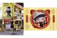 獅白 Botan A4 Clear File Set (2 Set) "Virtual YouTuber Hololive 獅白 Botan × Ikura Ramen Noodya Botan"