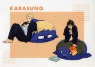 A4 clear file dibujado por Karano High School, JF2025 Ver. "Haikyu!!!" Jump Festa 2025 goods