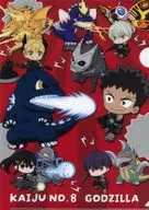 Assembly Chibi Character Clear File "Monster No. 8 × Godzilla Collaboration"