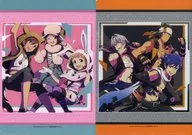 Collection A4 clear file 2-piece set "CDs idol Master SideM NEW STAGE EPISODE : 01 / 02" Animate linked Purchase benefits