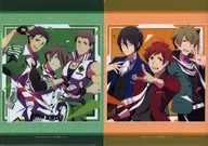 Set A4 clear file 2-piece set "CDs idol Master SideM NEW STAGE EPISODE : 11 / 12" Animate linked Purchase benefits