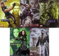 A5 Mini Clear File Set A (5-Pack) "Vingadores : Infinity War"