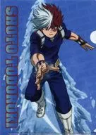 Shoto Todoroki plastic trasparent file folder "MY HERO ACADEMIA the Movie Heroes : Rising in Tokyo Tower"