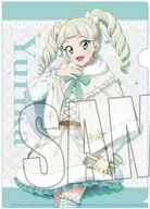 [新品] 藤堂ユリカ＆一ノ瀬かえで ホワイトポンチョver. クリアファイル 「アイカツ! 10th STORY ～未来へのSTARWAY～」