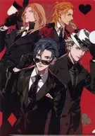 集合 A4クリアファイル 「うたの☆プリンスさまっ♪ 劇団シャイニング JOKER TRAP」