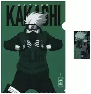 Hatake Hatake Kakashi A4 plastic trasparent file folder & sticker "Ichiban KUJI NARUTO - Uzumaki Naruto Shippuden : Red eyes that depict heart" H Prize