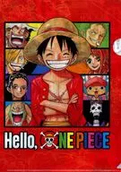 集合(Hello，航海王One Piece)A4文件夾紅色AH2