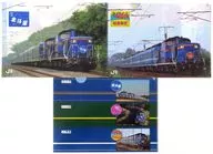 A4 Clear File 3 Set JR Hokkaido Goods