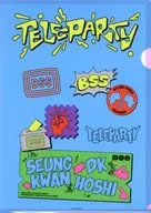 BSS(SEVENTEEN)A4文件夾(商標設計)"TELEPARTY>UNIVERSAL MUSIC STORE限定2形態SET購入特典