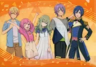 ワンダーランズ×ショウタイム A5ミニクリアファイル 「劇場版プロジェクトセカイ 壊れたセカイと歌えないミク」 劇場限定ポップコーンセット購入特典