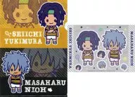 幸村精市＆仁王雅治 A4クリアファイル＆ステッカーセット 「セガ ラッキーくじ 新テニスの王子様」 F賞