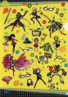 集合(キャラ・モチーフデザイン/イエロー) A4クリアファイル 「ペルソナ4 ザ・ゴールデン」