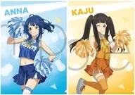 Anna Yanami & YoshikI Onami A4 Clear File 2-Pack Set "There are too many losing heroines!"