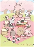 Série Ohanami A4 Clear File "Anything Ikimono"