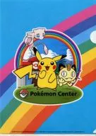 ピカチュウ＆ニャース＆ミュウ A4クリアファイル 「ポケットモンスター」 ポケモンセンター限定