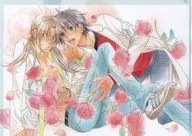 Tetsuhiro Morinaga & Soichi Tatsumi A4 plastic trasparent file folder "Loving Tyrann" gross studio point exchange prize