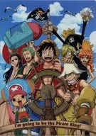 Mugiwara no Ichimi (crucero) A4 clear file "ONE PIECE" Mugiwara store limited
