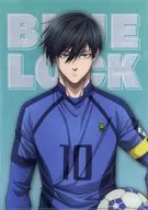 Rin Itoshi A4 Metallic File "Blue Lock"