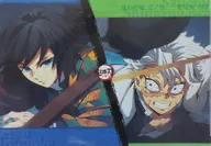 Giyu Tomioka & Sanemi Shinazugawa CHAPTER 7 B Luncheon Mat Case "Demon Slayer: Kimetsu no Yaiba Hashira Jikkohen ×ufotable Cafe× Machi ★ Asobi CAFE Real Time Cafe"
