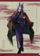 弦月藤士郎(妖) オリジナルA4クリアファイル 「バーチャルYouTuber にじさんじ×ローソン キャンペーン」 対象お菓子購入特典
