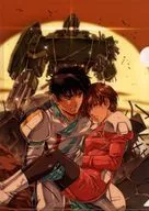 GEO Purchase benefits Original A4 clear file "Switch soft Assault Suits Valken DECLASSIFIED" Package Illustration Original "A4 clear file"